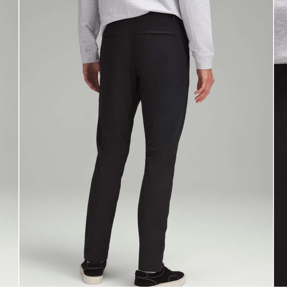 Lululemon ABC Slim-Fit Trouser 32" Warpstreme Black Men’s size 30 - Picture 2 of 10
